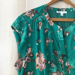 Floral Green Dress